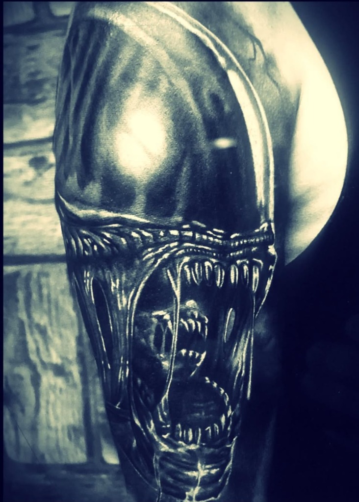 Tetovanie - Alien